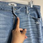 Paige  Brigitte‎ Jeans Distressed Size 31 Light Blue Wash Photo 5