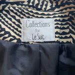 Le Suit Vintage Black and Tan Cropped Jacket large Photo 3