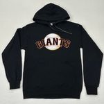 Fruit of the Loom San Francisco SF Giants Baseball Team Logo Black Hoodie Sweatshirt Adult Size S Photo 0