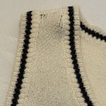 Hollister Women’s Cropped Sweater Vest Size Small Cream Photo 5