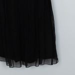 Alice + Olivia  Womens Silk One Shoulder Sequin‎ Lace Mini Dress Black HOCO Fairy Photo 3