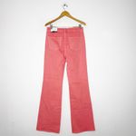Kancan Ultra High Rise Wide Flare Jeans Pink Size 11/29 NWT Photo 2