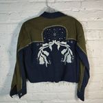 Topshop NWTTopShop western denim jacket studded embroidered size 2 Photo 3