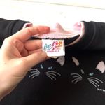 Oner Active Women’s XL Black Cat Crewneck Sweatshirt Sweater Action Brand Size X Large Photo 2