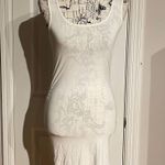 Súmmum Vintage y2k Second skin Sculpt Lingerie Full Slip Dress Nightgown Pajamas Sleepwear under chemise bodycon seamless slinky White Photo 0