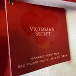 Victoria's Secret Packable Heart Red Zipper Tote Brand New NWT Photo 3