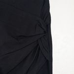 Robert Rodriguez Black Twist Front Mini Skirt Size 4 Photo 1