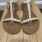 Kelly & Katie White Studded Sandals 7.5 Photo 4