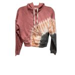 Lucky Brand  tie dye boxy crop hoodie‎ size XS Photo 1