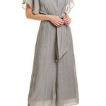 Keepsake Faithful Gray Marble Short Sleeve Wide Leg Jumpsuit Size M Preowned Size M Photo 0