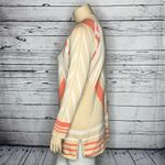 Isaac Mizrahi Live! NWT Size XL Patchwork Stripe Jacquard Sweater Coat Cardigan Photo 1