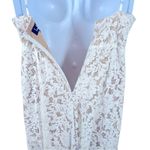 Lulus Lulu’s White Lace Midi Dress Large Sleeveless Party Cocktail Homecoming Photo 6
