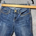 Rock & Republic Rock Republic Bootcut Jeans Embellished Pockets Dark Wash Denim Size 6 Flare Photo 1