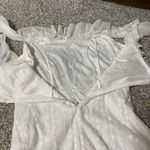 Elegant shoulder white dress Size M Photo 5