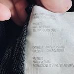 Michael Kors Michael  Black Roll Tab Sleeve Hooded Windbreaker Women's Size Small Photo 1