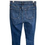 Gap Denim High Rise Legging 2/26 Regular Dark Indigo Raw hem - Excellent Photo 9