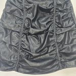 superdown  Lily Ruched Mini Dress in Black Small Photo 3