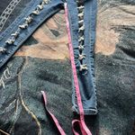 Bamboo  Jeans Skinny High Rise Jeans Distressed Stretch Medium Wash Women’s 11/26 Photo 10