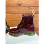 Dr. Martens  1460 Vegan Felix Rub Off boot in the cherry red Sz 7 Photo 4