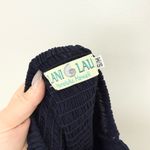 Lani Lau Solid Jazz Strapless Dress Navy Photo 4