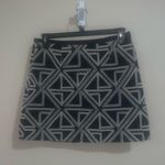 Allison New York Grace Skirt Black And White Geo Size Large Photo 1