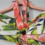 Kona Sol  Women's  Floral Print Keyhole Bandeau Bikini Top Photo 5