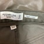Abercrombie & Fitch Curve Love Vegan Leather Cargo 90s Relaxed High Rise Pant 16 Photo 3