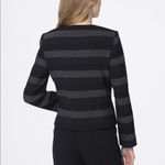 Tahari Arthur S. Levine Plus Striped Blazer D29 Photo 6