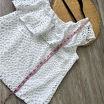 Lilly Pulitzer  Matteo One‎ Shoulder Top In Resort White Sea Urchin Terry Lace Photo 7