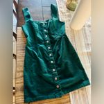 Urban Outfitters   Button Down Corduroy Mini Dress Size 4 color Holy Photo 12