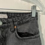 Topshop Gray Cropped Straight Leg Jeans Photo 17