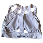Alphalete Women’s Trinity Sports Bra White Size Small Workout Gym Photo 0