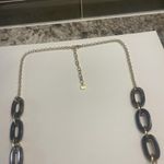 Talbots Women’s Signed  Gold Tone / Brown Faux Tortoise Costume Necklace Photo 5