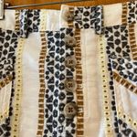 Anthropologie By  Quincy Embroidered Eyelet Boho Pencil Skirt Pockets Size 2 Photo 6