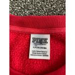 Victoria’s Secret PINK Women’s Crewneck Sweatshirt – Red – Size Small Photo 3