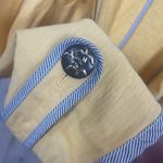 Saturday Sunday Anthropologie Ruffled Hoodie Jacket size M Yellow Preppy Size M Photo 7