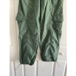 Wilo the Label Womens Small Green Cargo Pants Parachute Streetwear Photo 2