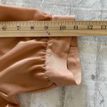 Free People NWT  Stay Bold Rose Crop Button Down Top Short Sleeve Lightweight S Photo 10