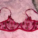 Pink Butterfly Bralette Size M Photo 3
