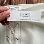 Cupcakes and Cashmere Women's Lace Front Mini Skirt Ivory Size Small Photo 8