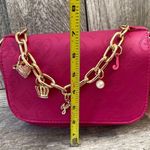 Juicy Couture Pink Crossbody Bag with Gold Chain Charms Photo 5