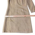 Vintage Lou Rose of Santa Barbara Dress Womens 4? Used Camel Hair Rare Lined Photo 5