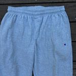 Champion Grey Joggers Sweatpants w/ Elastic Waist and Small Logo Photo 1
