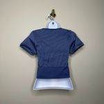 Aerie Offline by  Blue Seamless Ribbed Cropped SS Athletic Top Women's Large Photo 3