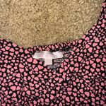 Lottie Moss Chic Pink and Black Sleeveless Crop Camisole Photo 1