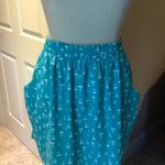 Modcloth Rosebud Sailboat Skirt With Pockets Photo 0