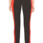 Lovers + Friends Johnny Joggers Black and Fire Red Lace Up Sporty Pants Sz Small Photo 2