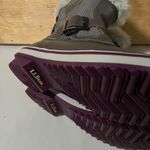 LL Bean Tek 2.5 Rangeley Insulated Faux Fur Trim Waterproof Winter Snow Boots 7 Gray Photo 8