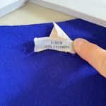 J.Crew  Featherweight‎ 100% Cashmere Short Sleeve Cardigan Blue Sweater Size XS Photo 2