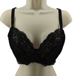 Panache  Ana Side Support Plunge Bra Black Lace Womens 36E Photo 1